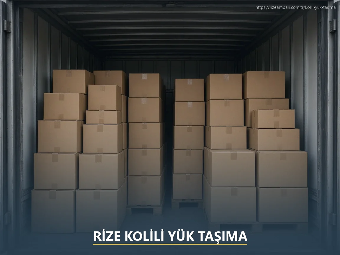 Rize Paketli Ürün Taşıma Planlama